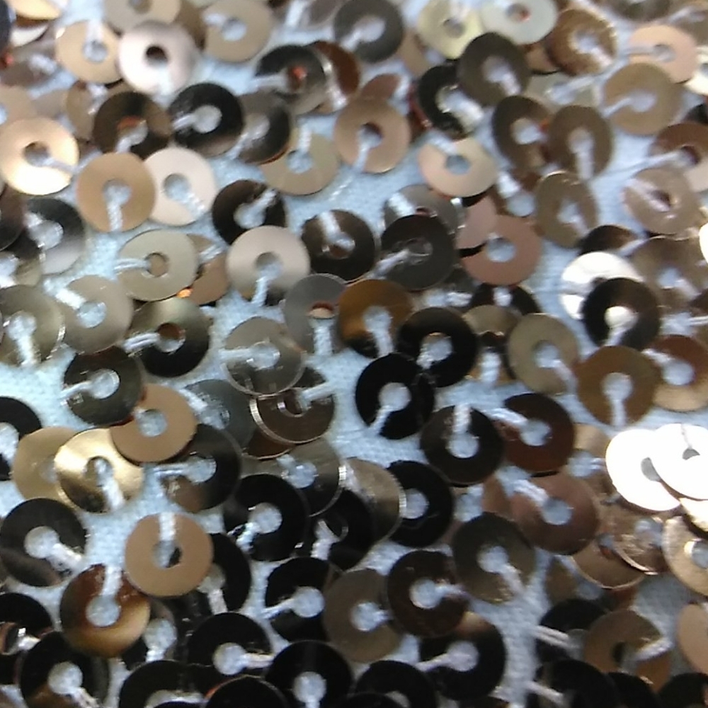 Express Top Whit Sequin Size Xs, Y2k, Party, Fest… - image 7